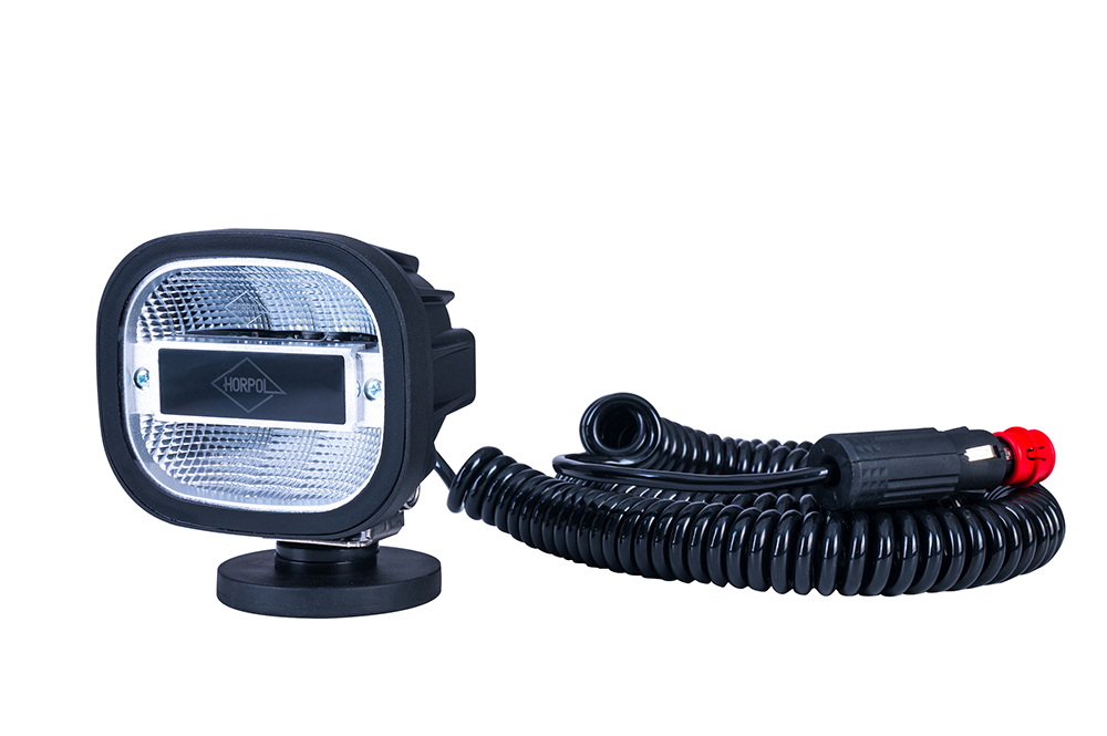 Work light with magnetic assemble base and cigarette lighter plug LRD 3070