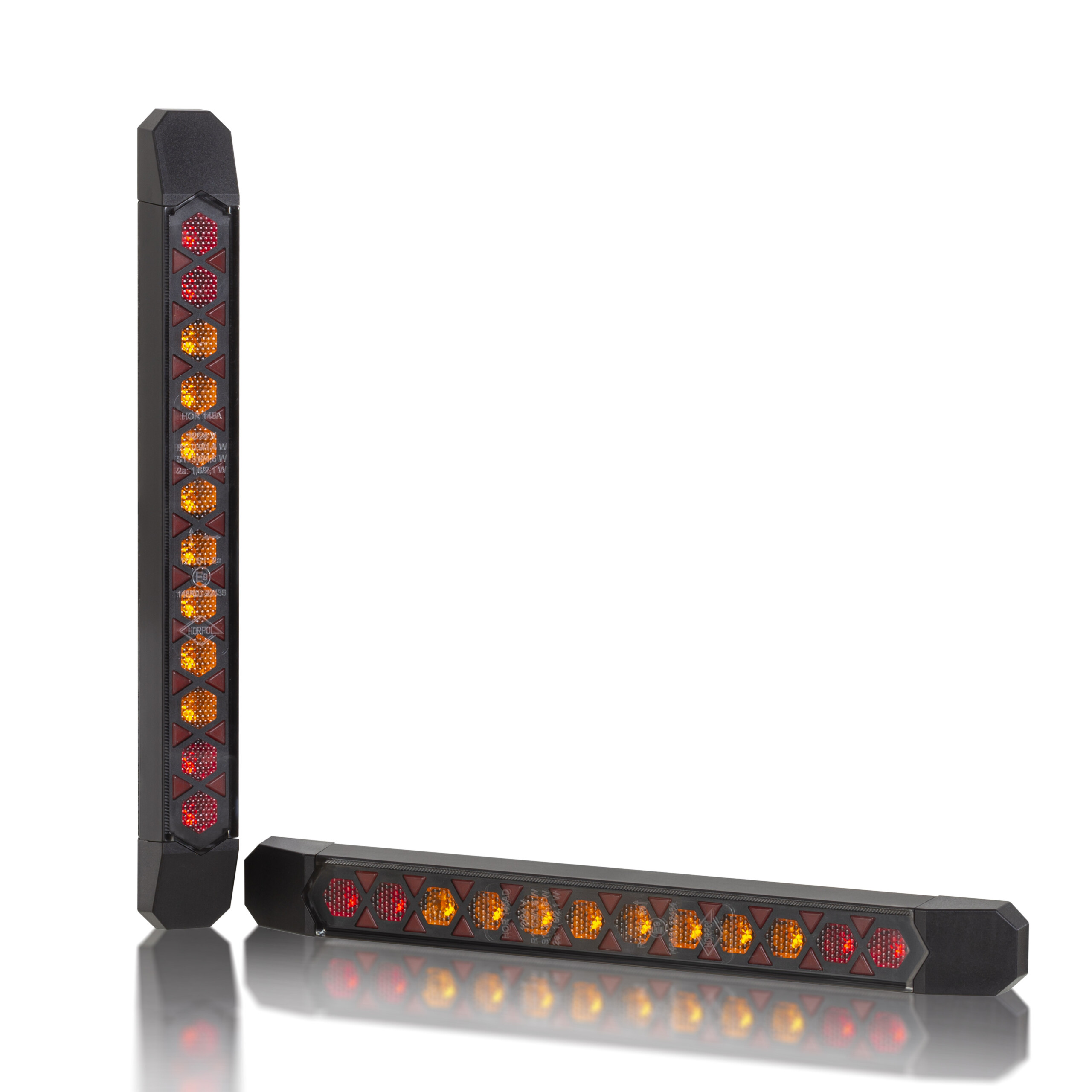 Rear multifunction lamp with static direction indicator LIZARD LZD 3140