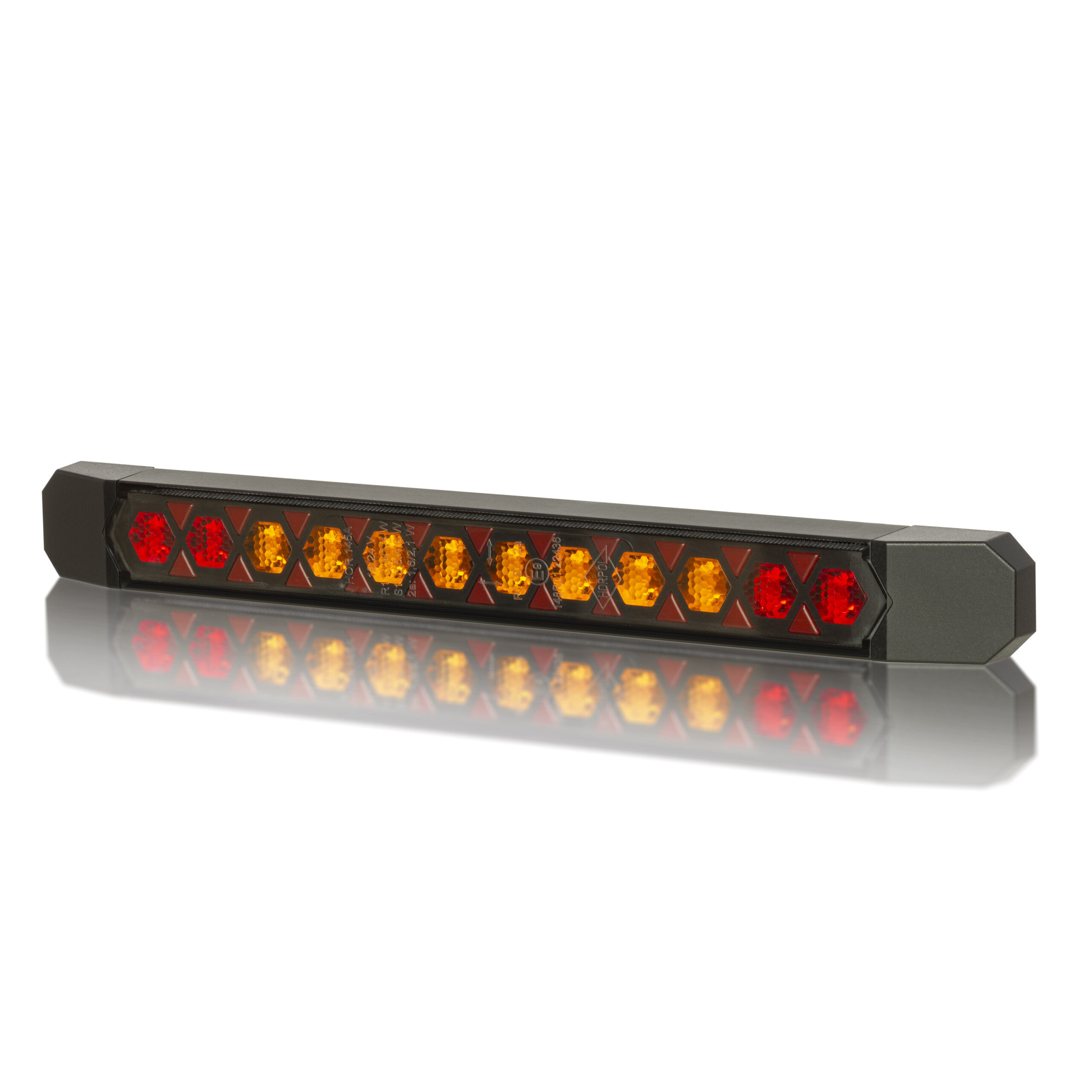 Rear multifunction lamp with static direction indicator LIZARD LZD 3140