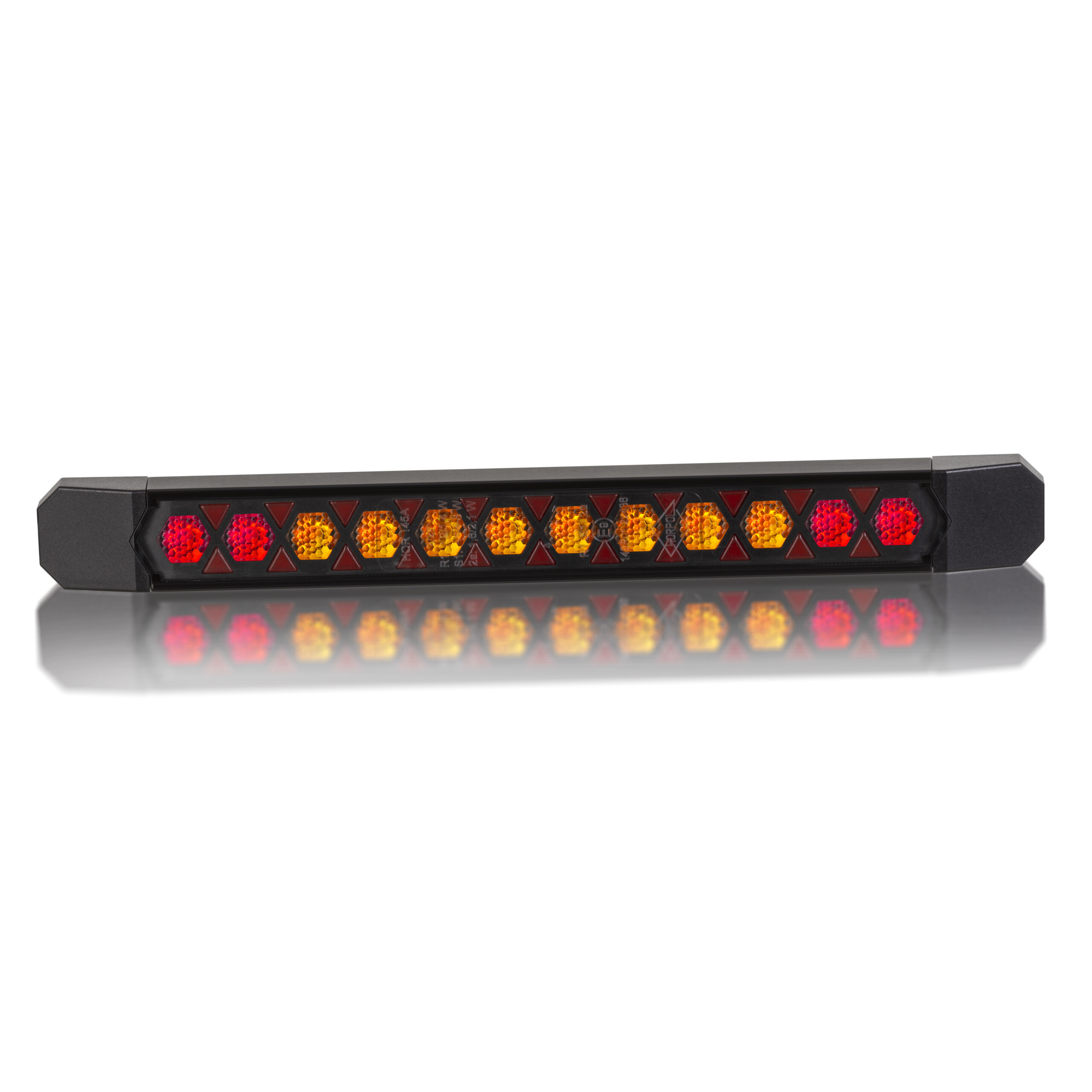 Rear multifunction lamp with static direction indicator LIZARD LZD 3140