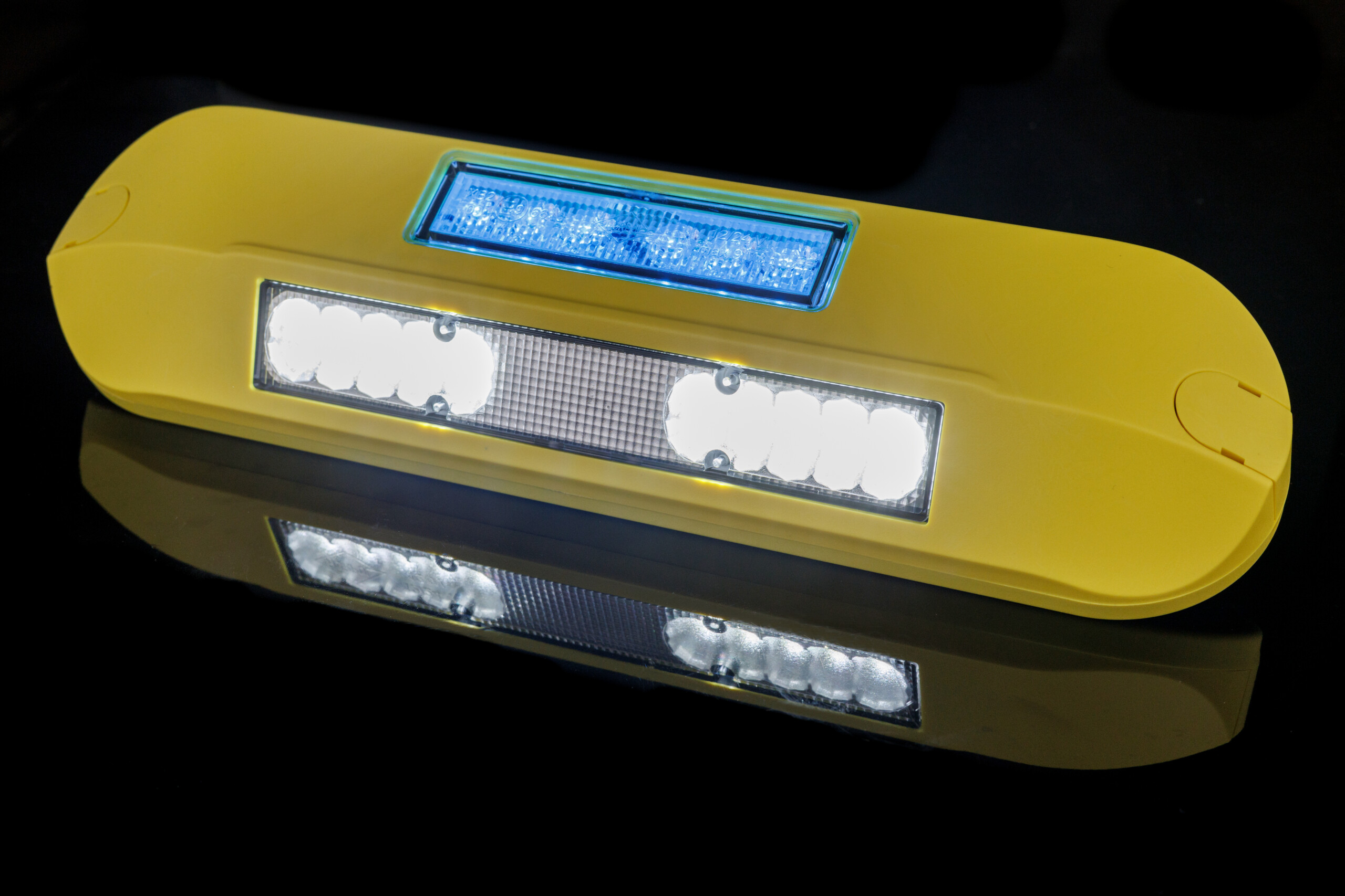 Work Lamp with Warning Light (6500 K) LRD 3043/Y-AM/B2