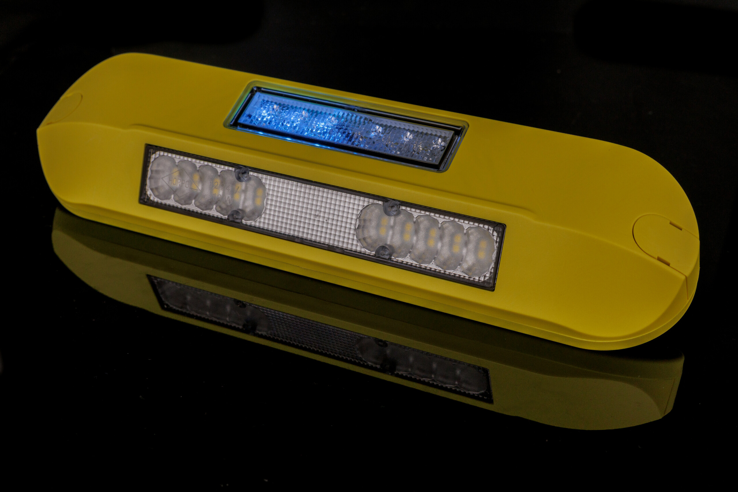 Work Lamp with Warning Light (6500 K) LRD 3043/Y-AM/B2