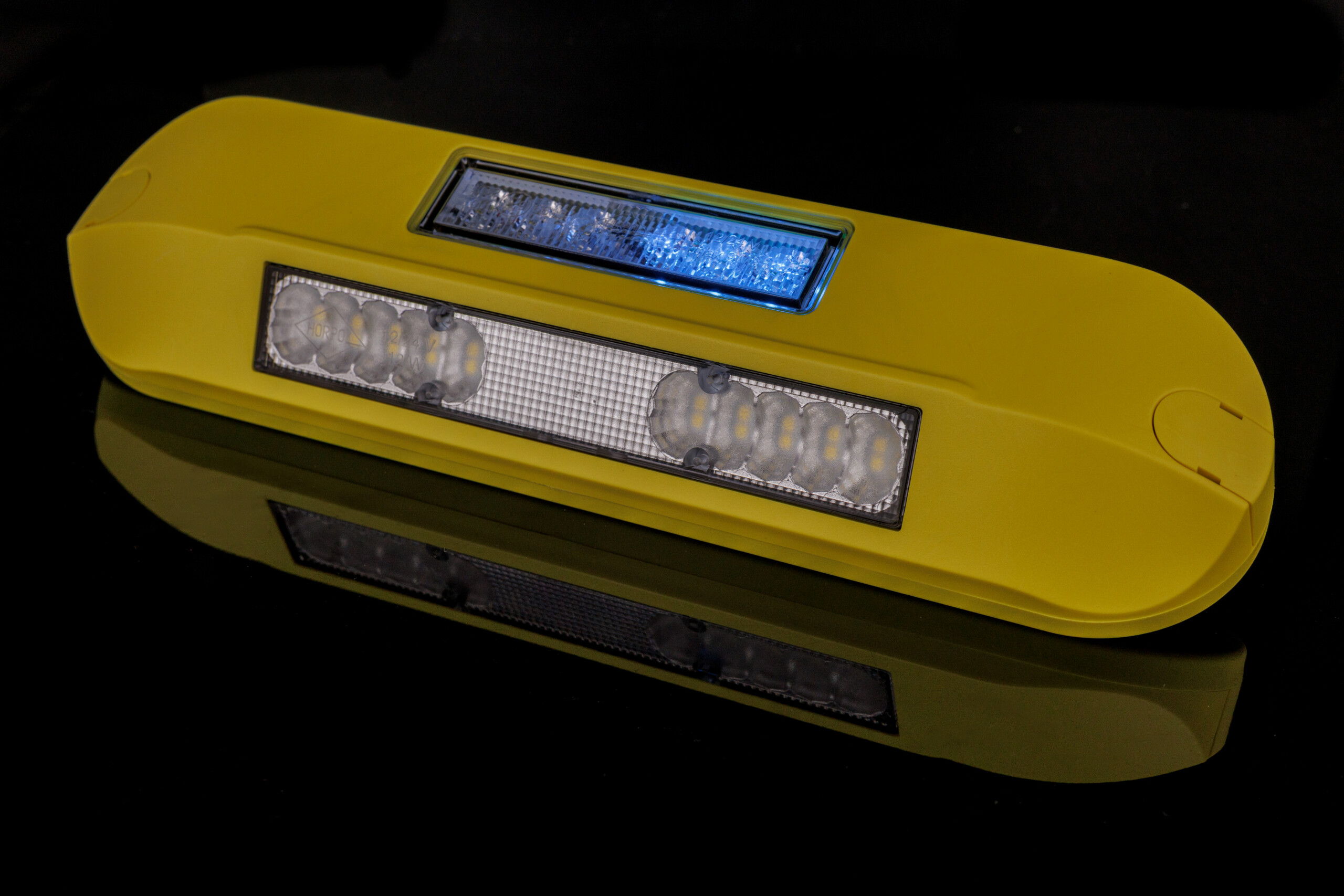 Work Lamp with Warning Light (6500 K) LRD 3043/Y-AM/B2