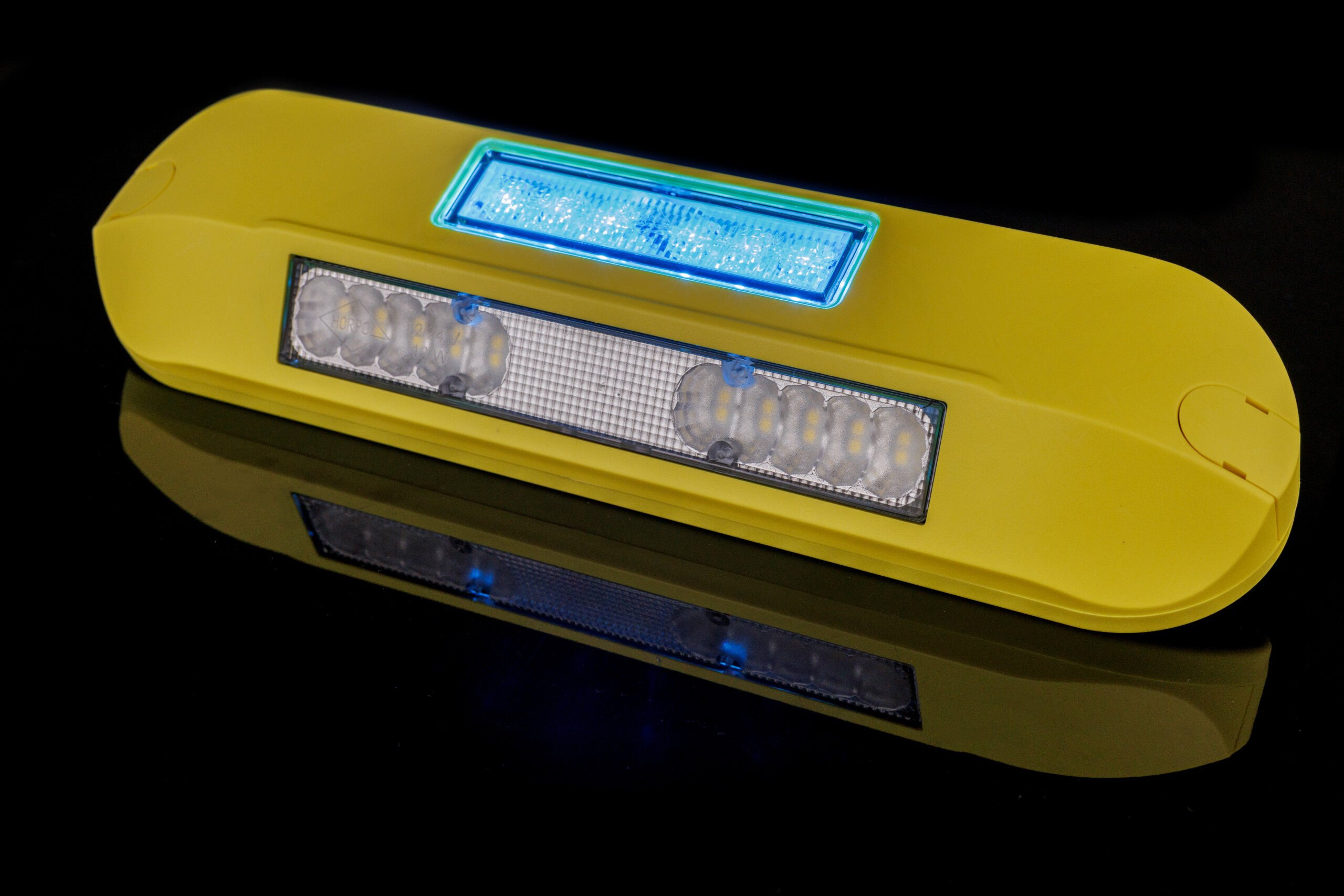 Work Lamp with Warning Light (6500 K) LRD 3043/Y-AM/B2